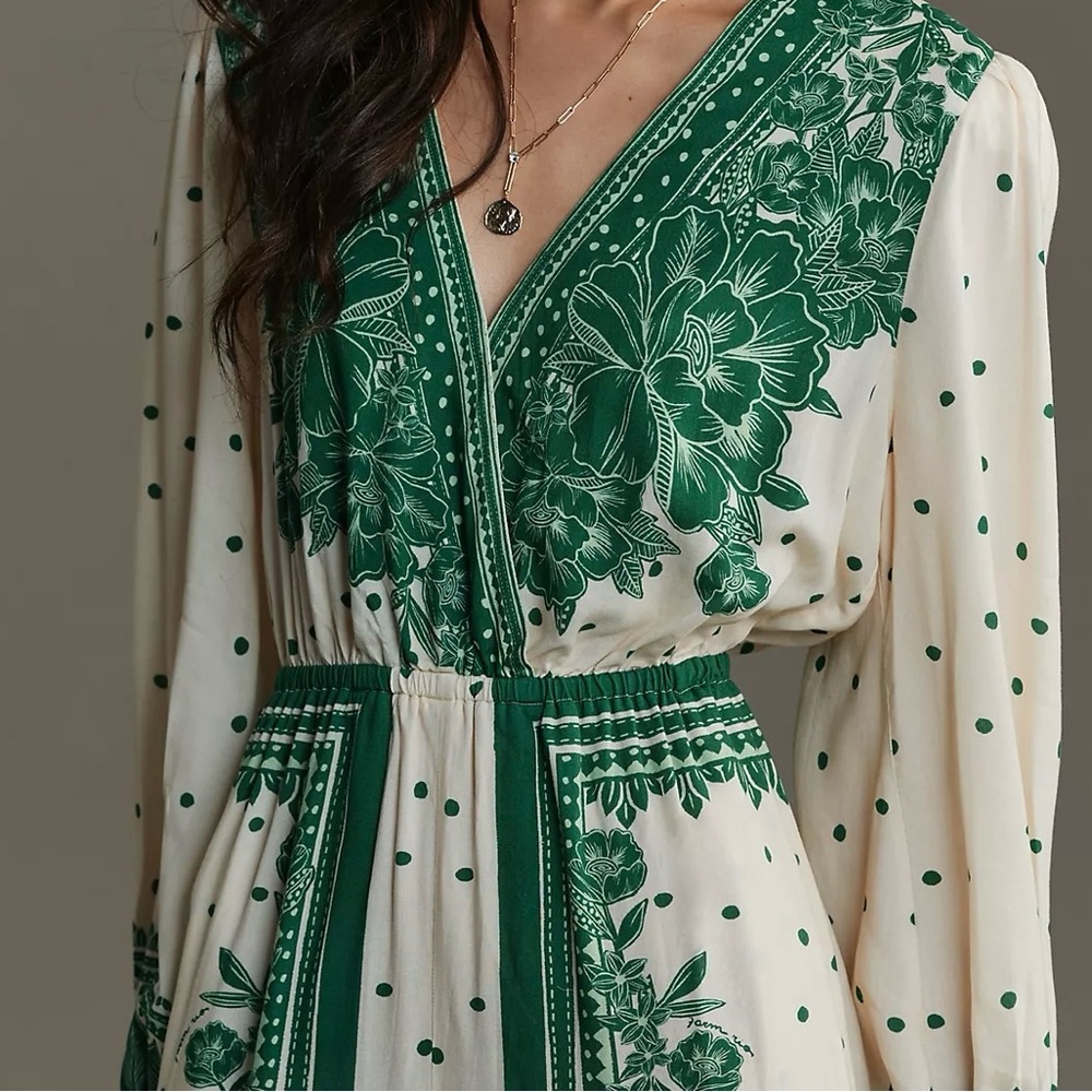 Farm Rio for Anthropologie NWT XS jumpsuit - Picture 13 of 15